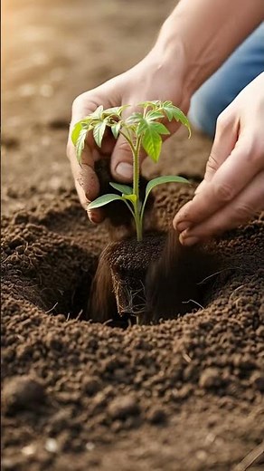Słabe Sadzonki Pomidorów? Ten TRYK da im MOC KORZENI! | Porady Ogrodnika #ogród #garden #odrodzenie