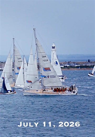 Sailing yachts power past the Isle of Wight during the iconic Round the Island Race ⛵️ One of the UK’s biggest and most atmospheric sailing events, captured from the water and air. A fleet of sailing yachts racing around the Isle of Wight during the annual Round the Island Race, one of the largest sailing events in the UK. From classic cruisers to high-performance racers, this event brings together sailors from across the Solent and beyond, creating an incredible spectacle along the Island’s coa