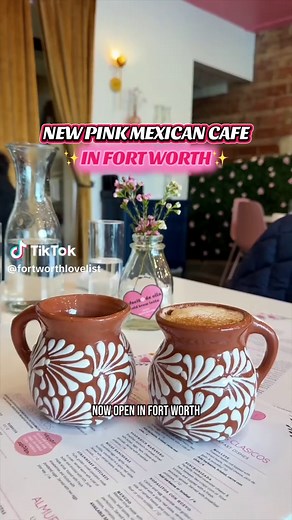 Discover Fort Worth's New Pink Mexican Cafe