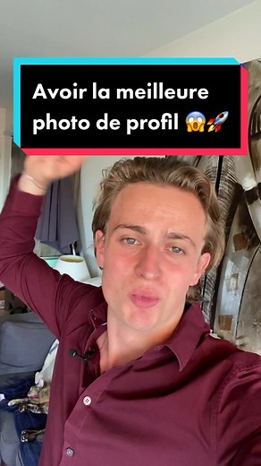 Avoir la meilleure photo de profil 😱🚀 #site #siteinternet #astuce #photo #maximepainchaud #photoprofil