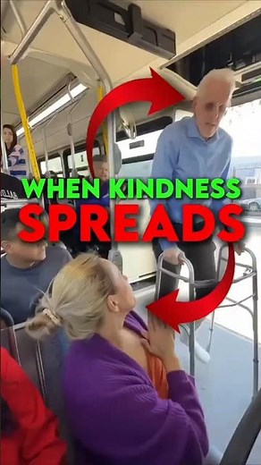 Why Did This Old Man Shock Everyone on the Bus?😱🚍