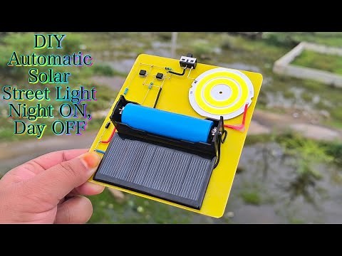 Automatic Solar Street Light – Auto Turns On at Night! 🌙⚡