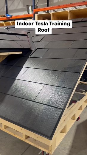 71K views · 417 reactions | Tesla Training Roof! #contractor #construction #roofing #tools | American Contractor | Facebook