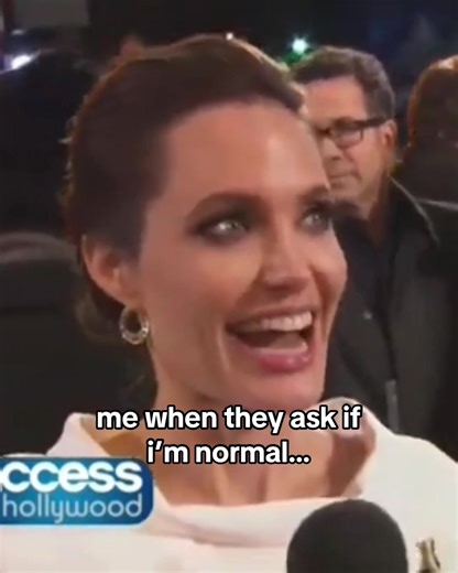 yeahhh noo… maybe. she sounds so british in this lmao #angelinajolie #angelinajolieedit #me #core