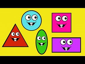 Shapes Song | We are Shapes | Triangle, Rectangle, Circle, Oval, Square | Nursery rhymes for Kids