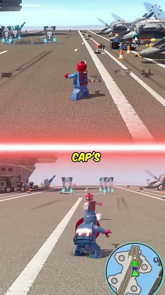 Emma Frost vs. Captain America's shield in Lego Marvel Superheroes #videogames #legomarvel #legogame