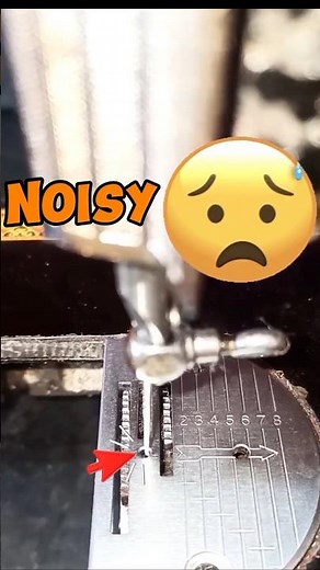 Needle Hitting Needle Plate? ❌ Easy Sewing Machine Repair Guide #Shorts