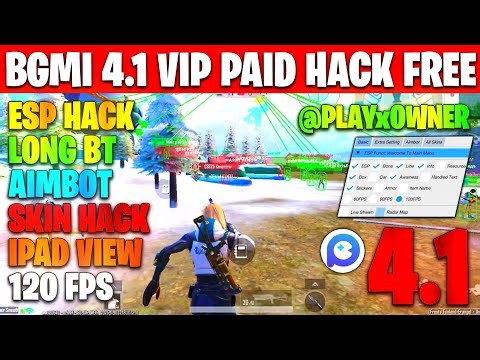 BGMI HACK 4.1 | BGMI 4.1 MOD APK | BGMI ESP HACK | BGMI NEW HACK TODAY | HOW TO HACK BGMI HACK