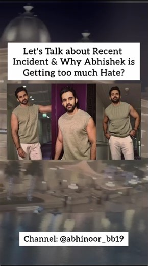 Abhishek Ka hath Ashnoor ne shoulder se q hataya, Abhishek k Character per uth rahe hn sawal #shorts