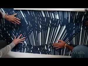 Luxe Walls' How to Install Self Adhesive Wallpaper Around A Window Video