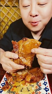 Fatty beef belly | juicy beef eating