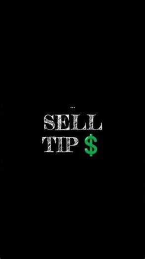 sell tips #short #finance