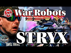 🔴 LIVE: Stryx Is HERE! War Robots 11.3 New Robot Gameplay – Tank One WR
