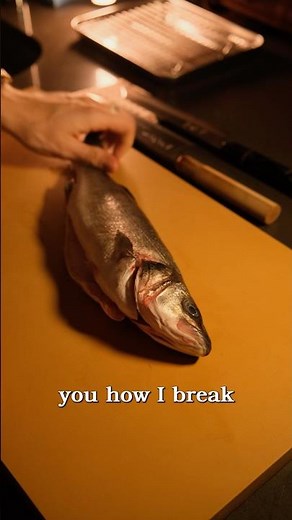 How to fillet a branzino