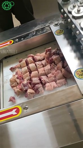 Watch This Meat Cutting Machine In One Take