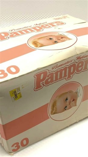 Vintage Pampers Diapers