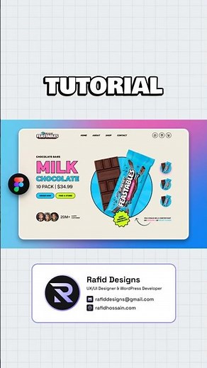 Mr Beast Feastables Website UI Design in Figma | Animation in Figma | Figma Tutorial For Beginners