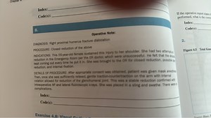Operative Note:DIAGNOSIS: Right proximal humerus fracture dis... | Filo