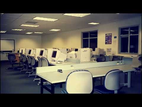 90s College Computer Room NIGHT Ambience - 4 hours