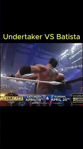 Undertaker VS Batista #shortvideo #viralvideo #undertaker #wrestling #batista #wweraw #short #viral