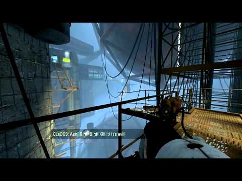 Portal 2 - Agh! Bird is evil!