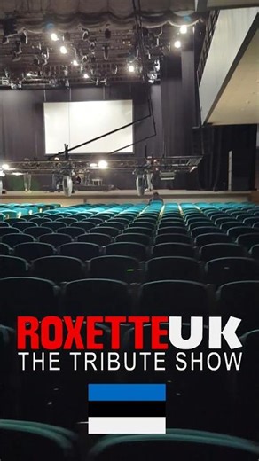 Final show in Tartu, Estonia tonight 🇪🇪 #roxetteukthetributeshow #roxettetribute #roxetteuk #roxette