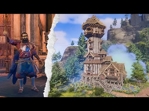MASSIVE ALCHEMIST TOWER BUILD | ENSHROUDED | STARTER BASE BUILD