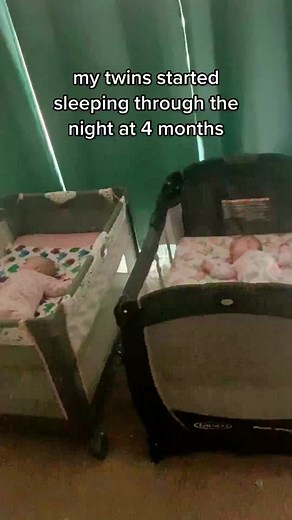 What I did to get my twins sleeping 12 HOURS through the night. Save and try these schedules. They worked like a charm for my girls. Always lay your baby down tired, but awake. #sleeptraining #sleepschedules #ferbermethod #sleeptrainingbaby #expectingmom