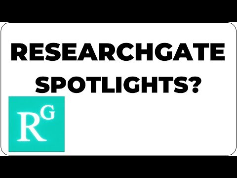 ResearchGate Spotlights Explained | New Update & Research Interest Score