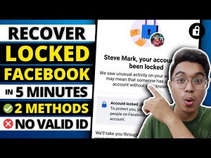 HOW TO RECOVER LOCKED FACEBOOK ACCOUNT 2022 l YOUR ACCOUNT HAS BEEN LOCKED FACEBOOK 2022