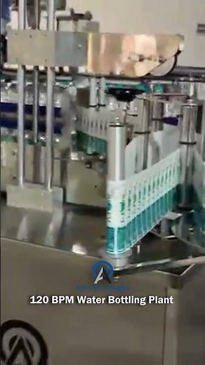 Bottling Plant at 120 BPM | Hypnotic Assembly Line Sounds & Motion. #shorts