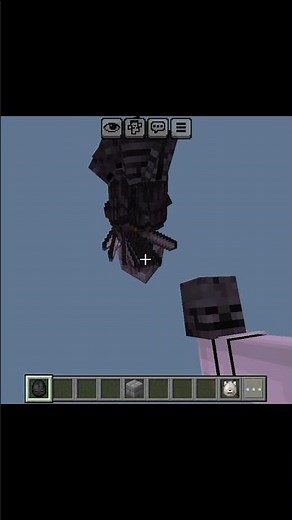 Minecraft WOLF Takes On Wither Skeleton In Crazy Fight #shorts #minecraft