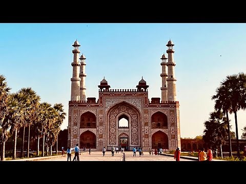 Akbar's Tomb | Akbar's Tomb History | अकबर का मकबरा | Sikandra | Places to Visit in Agra | 4K
