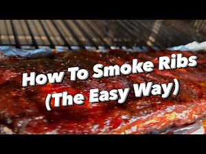How to Smoke Ribs The Easy Way (Spare Ribs Recipe)