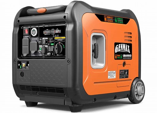 Genmax GM6000iED 6000W Dual Fuel Inverter Generator