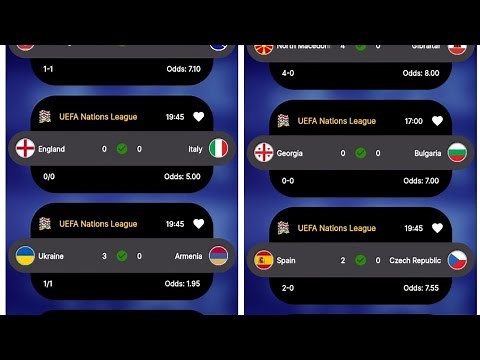 Application de SCORE EXACT et résultats mi-temps/fin (HT/FT)pour match truqué