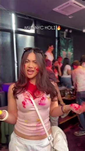 mvm nyc holi was insane 😘🎀 #pune #viral #holi2026