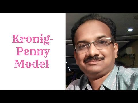 Kronig-Penny Model | band theory of solids | Physics |