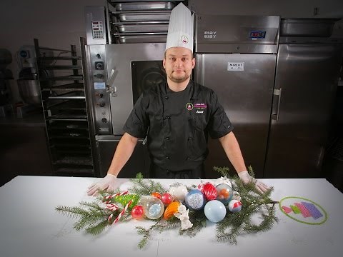 How to make Christmas Bulbs of Isomalt