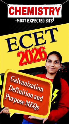 Galvanization Definition and Purpose MEQs || SAIMEDHA KOTI ||