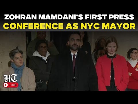 Live: Zohran Mamdani Holds First News Conference As New York City Mayor | Trump