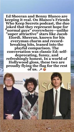 Ed Sheeran & Benny Blanco We Give the Normal Guy Hope #EdSheeran #BennyBlanco