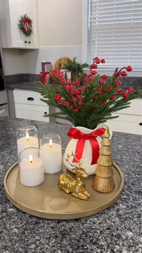 Johanna Feliciano on Instagram: "Decorating my kitchen for the Holidays with @temu finds.🎄 🔍CODE【dxe4445】in the search bar on Temu or use the link below to get big gift packages with qualifying orders! *T&Cs apply https://app.temu.com/k/pmtf1u5fiuh #temubday #temu #temufinds #shoptemu #christmasdecor #christmasstyling #christmaskitchen #christmasvibes #christmastray"