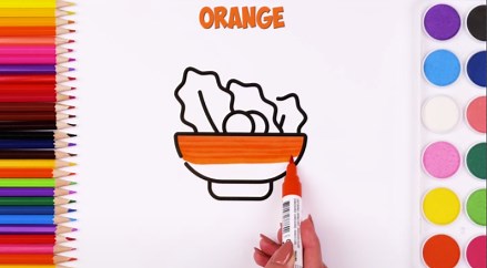 Coloring Pages to help Kids with Color Names