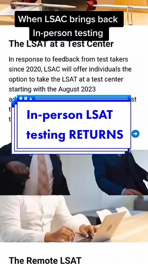LSAT Test Changes: Remote and In-Person Options Starting August 2023
