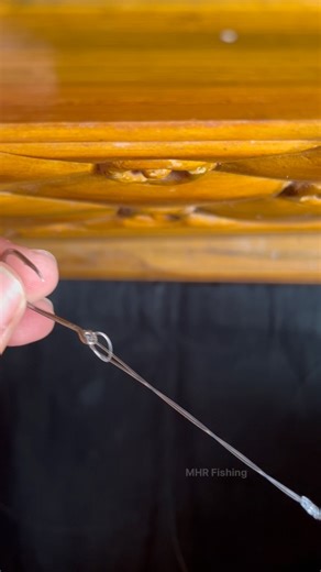 How to Tie a Loop Knot for Fishing Very Easy process #reels #fishing #hook #knot #LoopKnot | MHR Fishing