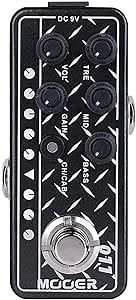 MOOER Micro Preamp 011 Cali-Dual Digital Preamp Pedal