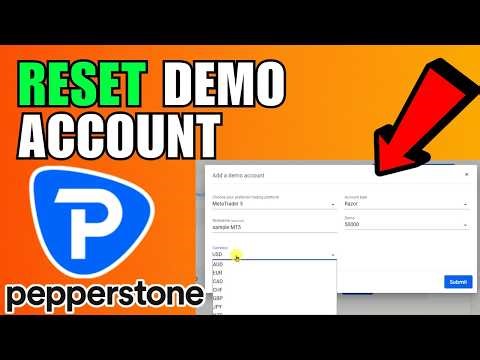 How To Reset Pepperstone Demo Account (Step By Step Guide) (2026)