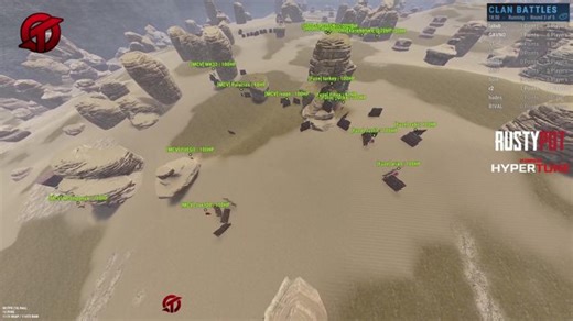 RUST CLAN BATTLES 2026 | GAME #3 🔥 (Teams 10-20) | !fps !rustypot