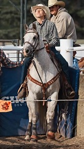 23K views · 13K reactions | Stickin horns in the dirt #steerwrestling...